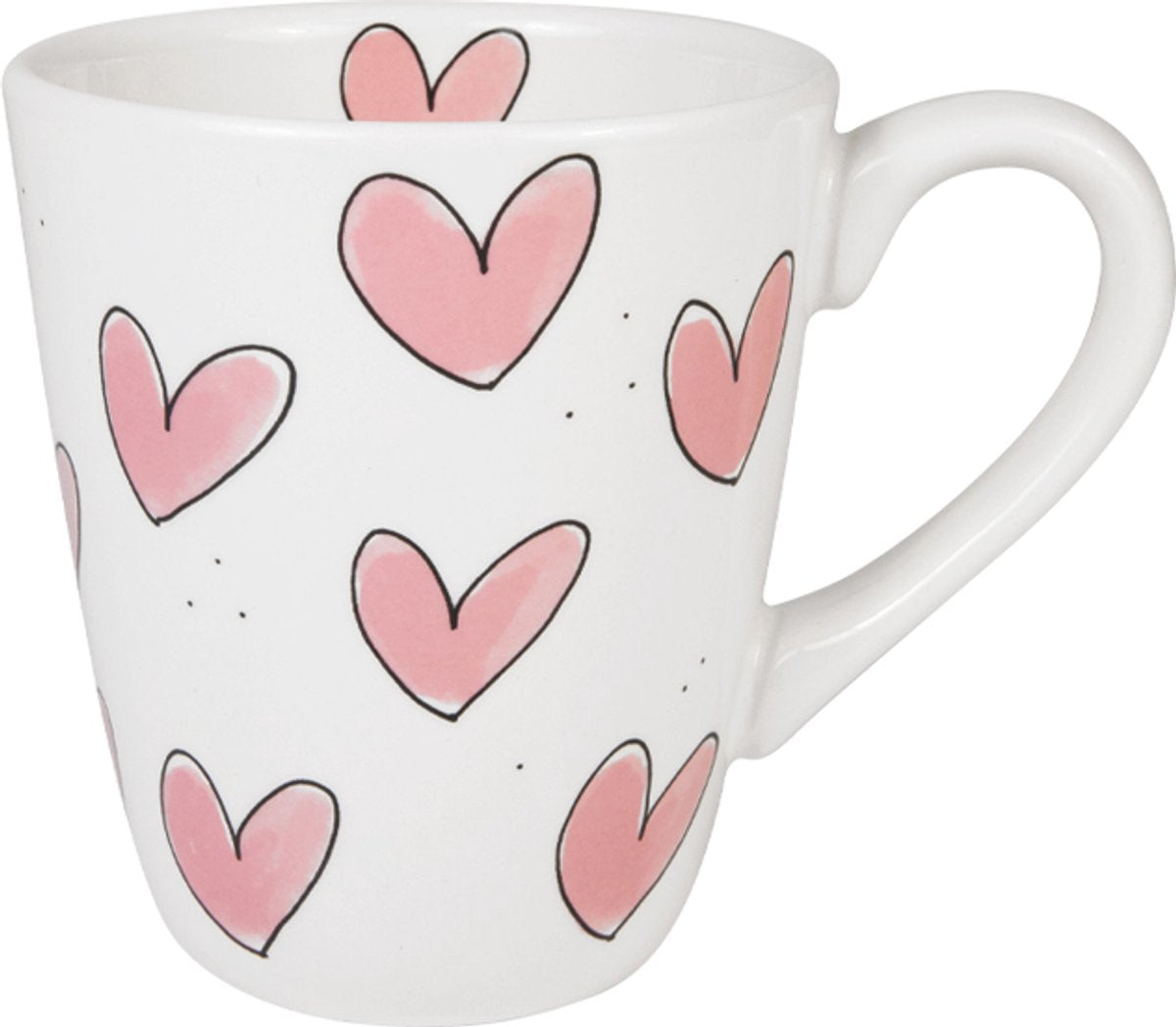 Blond amsterdam , even bijkletsen, pink: beker 0,35l