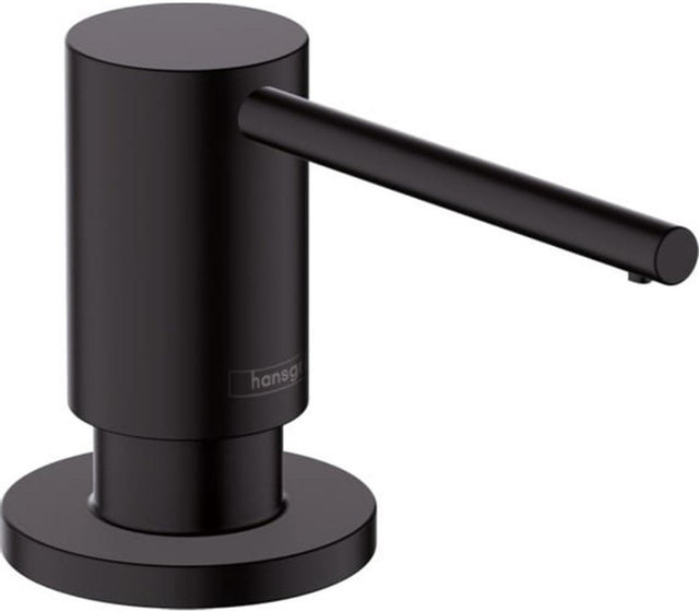 Hansgrohe a41 zeep- lotiondispenser - mat zwart