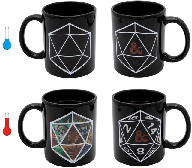 Joy toy (it) dungeons dragons heat change mok beker magic cups mok bekers