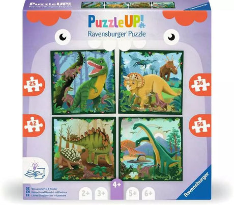Ravensburger Kinderpuzzle 25, 36, 42, 56 Teile – Puzzeln! Dinosaurier