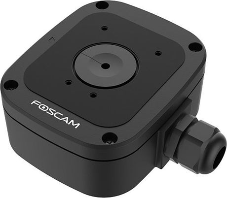 Foscam fabs2 Anschlussdose – wasserdichte Anschlussdose für SD2- und SD4-Kameras – Kabelbox – Kabelschutz – Kamera-Montagezubehör – für den Außenbereich – Schwarz