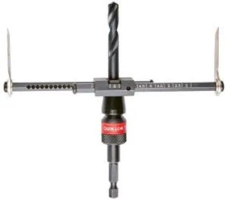Milwaukee verstellbare Lochsäge – ⌀51–178 mm – Staubschutz – schwarz