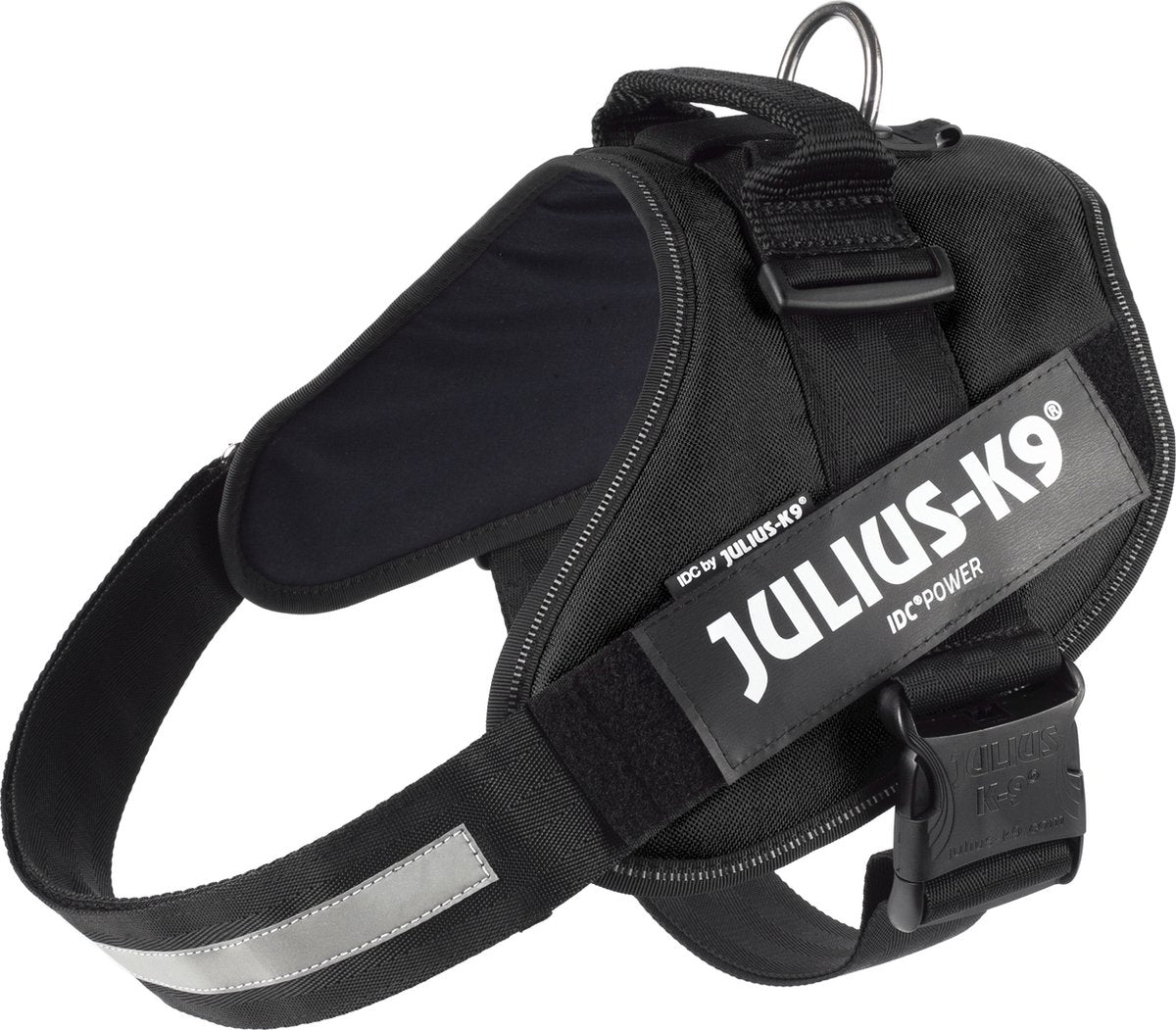 Julius K9 IDC Power-Harnas Tuig für Etiketten schwarz