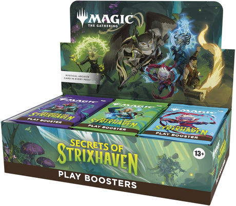 Magic the Gathering Magic: The Gathering Secrets of Strixhaven – Booster-Box spielen
