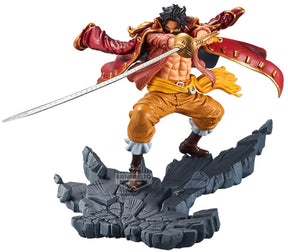 Banpresto one piece manhood special pvc statue gol d. roger 9 cm beeld