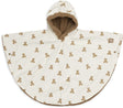Jollein outdoor poncho waterrepellent mini teddy bear teddy fleece
