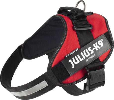 Julius K9 Julius-K9 IDC Power Harness – Hundegeschirr – 2XL – Größe 3 – Rot