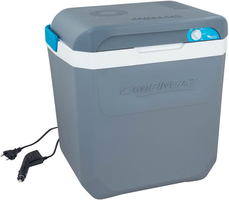 Campingaz Powerbox plus thermoelektrische Kühlbox – 12 V 230 V – 28 l – grau