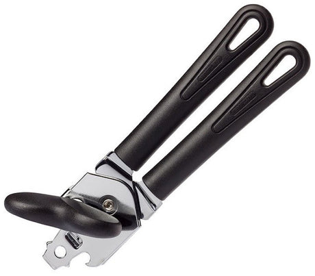 Westmark Dosenöffner sanfter schwarzer Küchenhelfer – Dosenöffner Stahl.