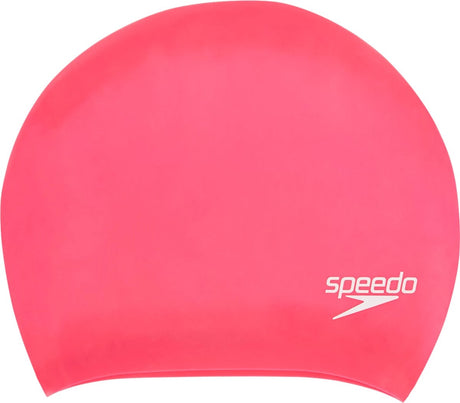 Speedo Langhaarkappe rosa Unisex-Badekappe – Größe Einheitsgröße