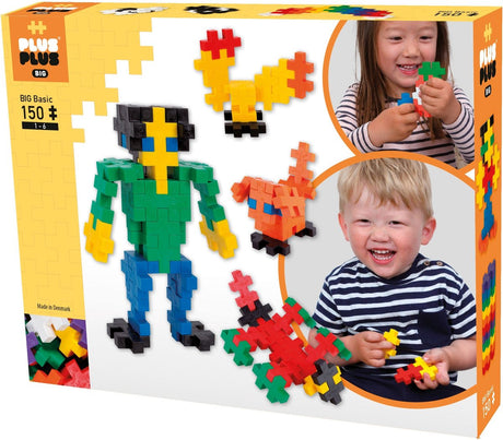 Plus-plus großes 150-teiliges Bauset – 3272 – Bauspielzeug für Kleinkinder – Konstruktionsspielzeug – Set mit Bausteinen – ab 1 Jahr