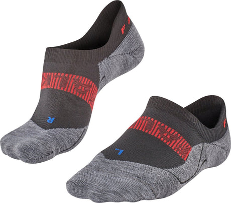 Falke ru4 Cool Invisible Anti-Blister Funktionsmaterial Laufsocken Damen Schwarz – Größe 35-36