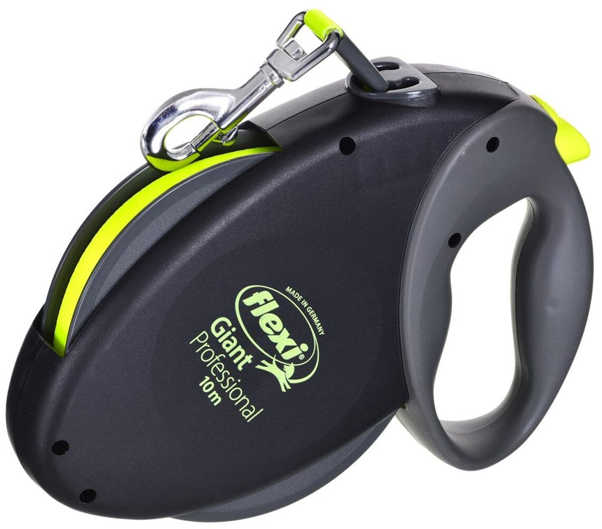 Flexi Rollijn Riesenband Professionelles Neon Schwarz Gelb