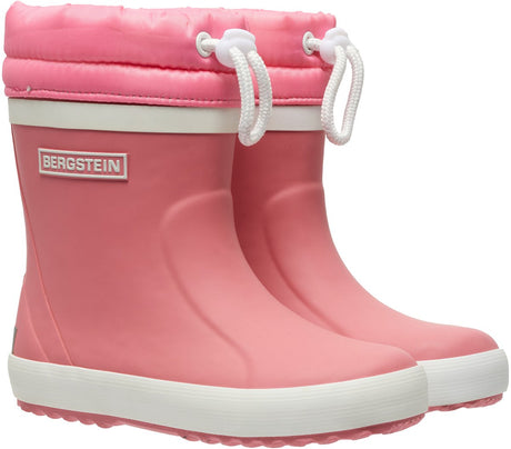 Bergstein classic thermo – gevoerde regenlaarzen kinderen – winterlaarzen – jongens meisjes – pink 32