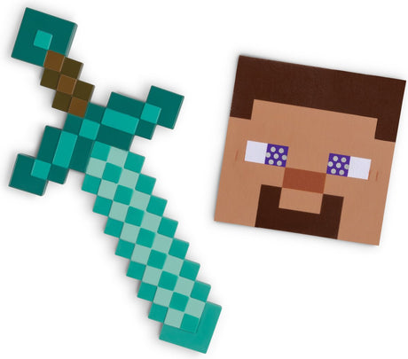 Minecraft-Verkleidung (Mojang), Minecraft-Schwertmasken-Set, Einheitsgröße für Kinder