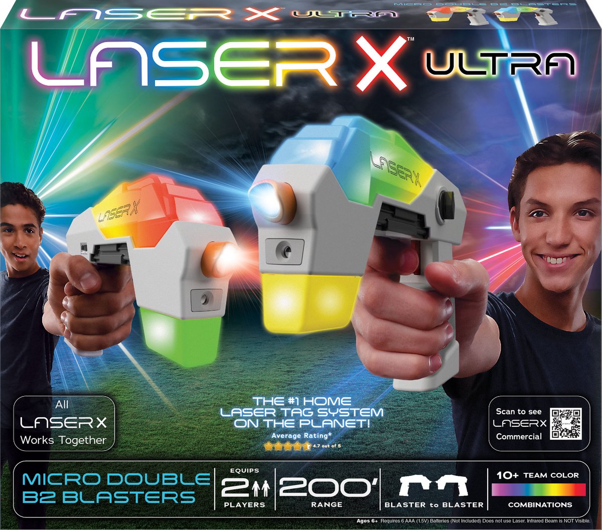 Boti Laser x Ultra Micro B2 Blaster Laser-Tag-Spiel