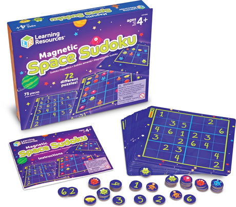 Learning resources magnetische ruimte sudoku (breinkraker) - 4+