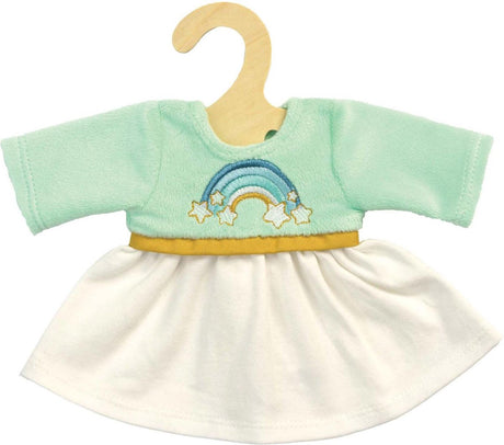 Puppenkleid Regenbogen, 35-45 cm