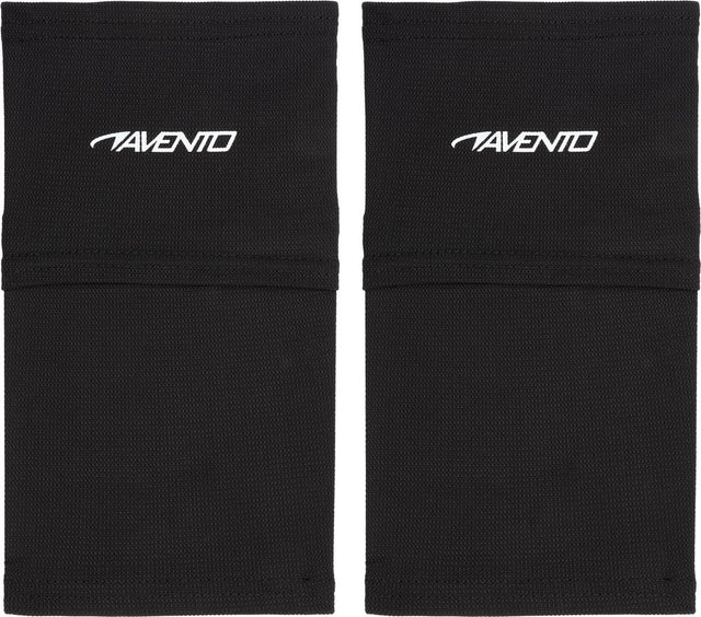 Avento scheenbeschermersok - scheenbeschermerhouder - zwart - maat xl