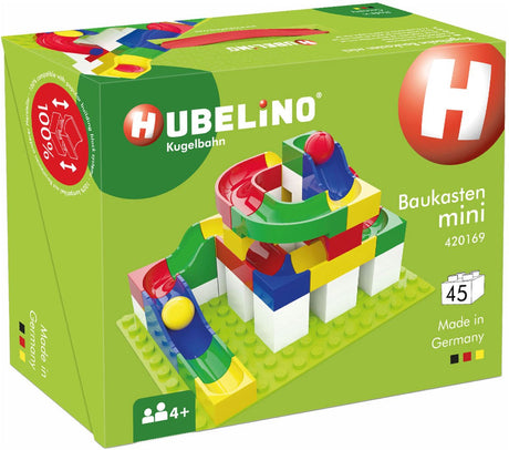 Hubelino Murmelbahn Mini-Set – 45-teilig.