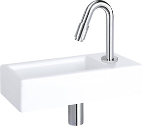 Differnz Brunnenhahn gebogen 19cm Chrom
