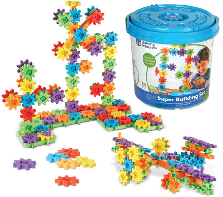 Learning resources - gears! gears! gears!® super bouwset (set van 150)- 3+