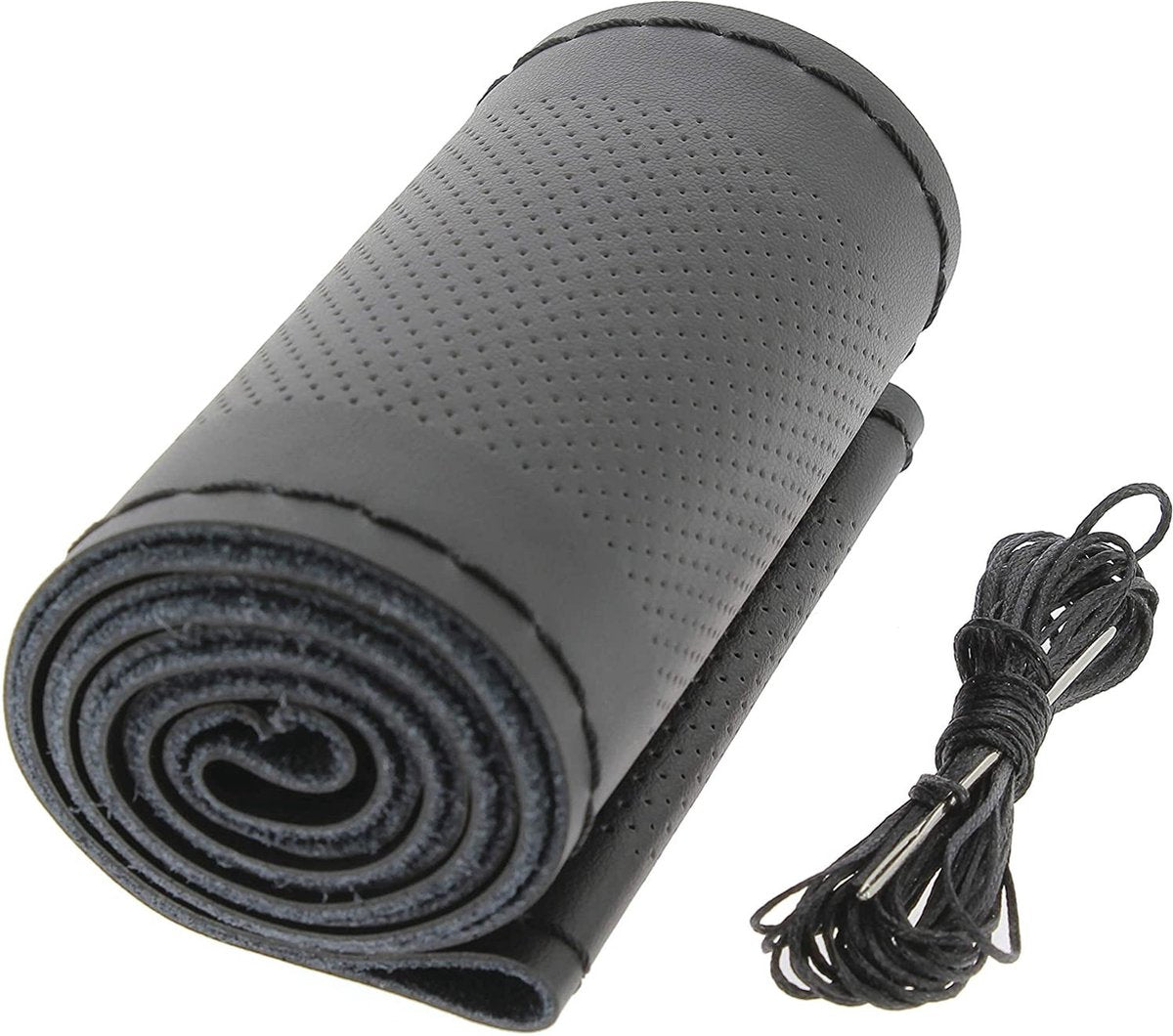 Sumex stuurhoes met veter universeel 37-39 cm leer zwart