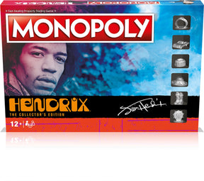 Winning moves monopoly - bordspel - jimi hendrix - verzamelaarseditie - engels
