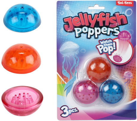 Toi-toys Plopper Qualle, 3 Stk.