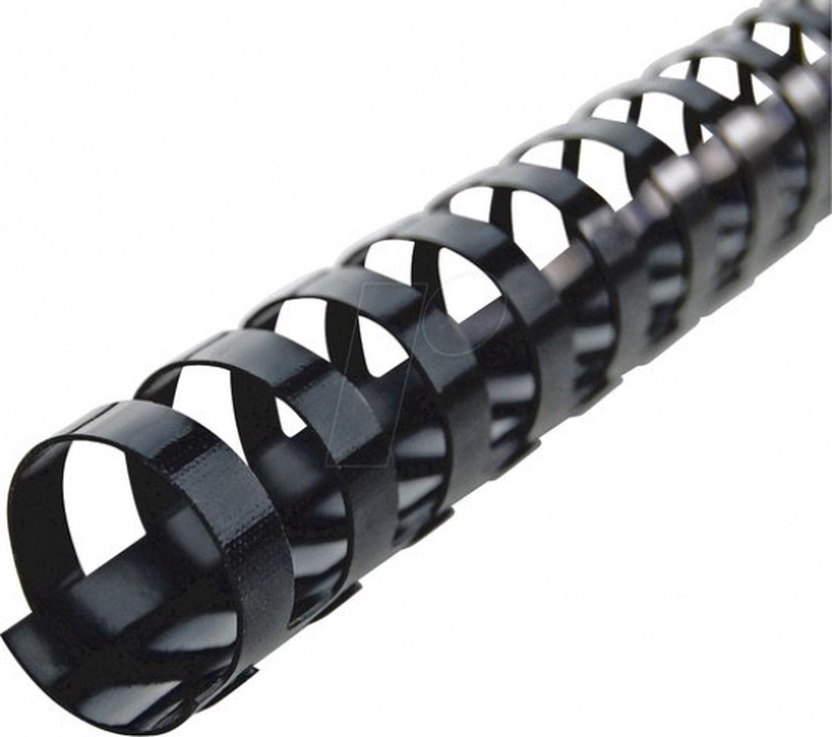 Binderücken GBC Kunststoff A4 12 mm schwarz 95 Blatt
