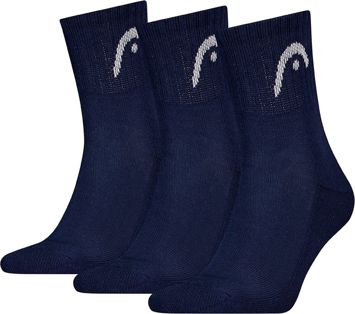 Head - unisex - alle sporten korte sokken - training - 3 pack - maat 35-38