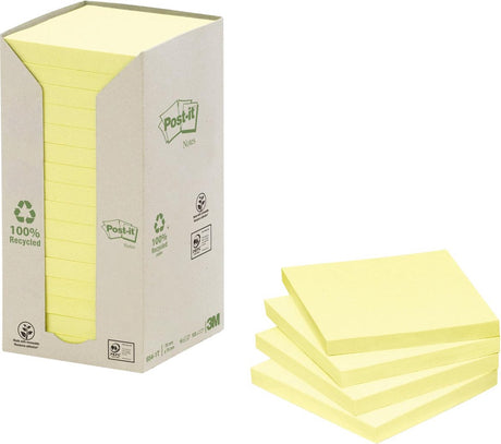 Post-it Haftnotizen selbstklebend gelb