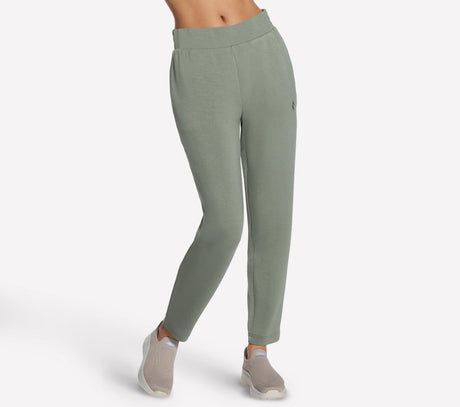 Skechers cozy luxe slip-in pa dames broek - groen