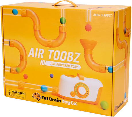 Tomy Air Toobz Set – Bauen Sie einen Röhrenparcours und spielen Sie mit Luftkraft – endlose Baumöglichkeiten