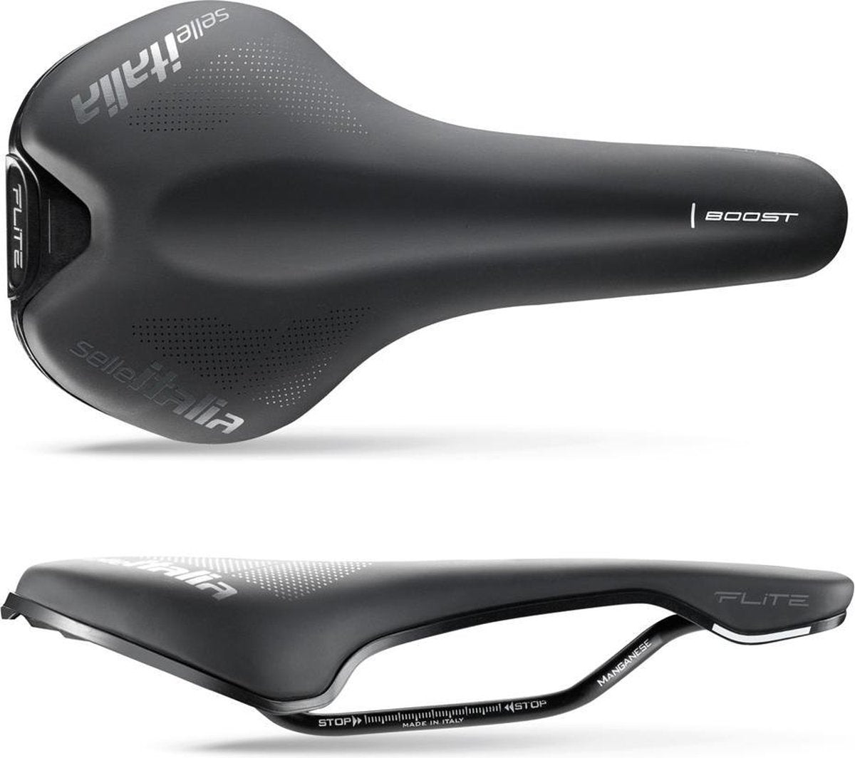 Selle Italia Sattel Flite Boost TM Mangan S1 Schwarz