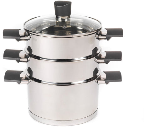 Russell hobbs excellence 3-laags stoomboot - 18 cm, inductie