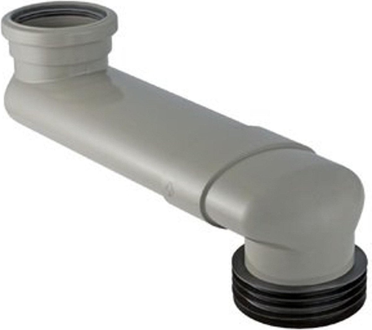 Geberit Sprungbogenrohrstärke – 72 mm – 90 – 110 mm, einstellbar von 14,5 cm bis 34,5 cm