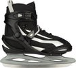 Nijdam Eishockey-Schlittschuhe – Power Play – Halbweicher Stiefel – Größe 42 – Schwarz 42