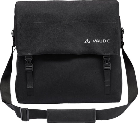 Vaude Fahrradtasche Umhängetasche mit Laptopfach Augsburg IV Fahrradtasche schwarz schwarz