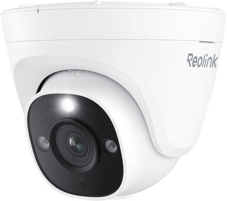 Reolink P334 Smart 4K PoE-Überwachungskamera für den Außenbereich, Ultra HD, unterstützt 256 GB, Erkennung von Personen, Fahrzeugen und Haustieren