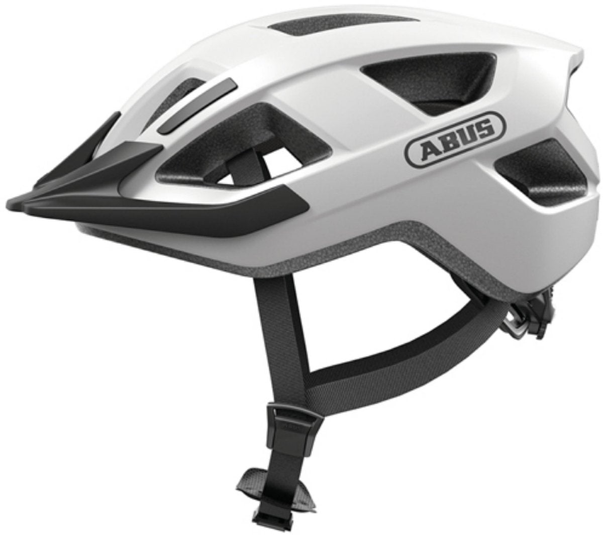Abus Helm Aduro 3.0 LED Polarweiß L 58-62cm