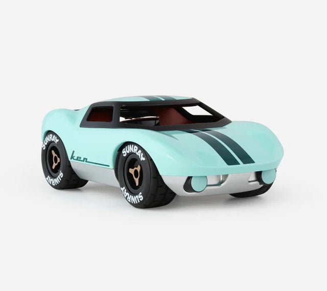Playforever - speelgoedauto - ken parton - turqoise
