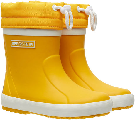 Bergstein classic thermo – gevoerde regenlaarzen kinderen – winterlaarzen – jongens meisjes – yellow