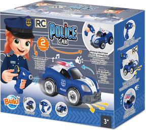 Buki France Buki – RC-Polizeiauto – RC-Fahrzeug Junior – ferngesteuertes Polizeiauto