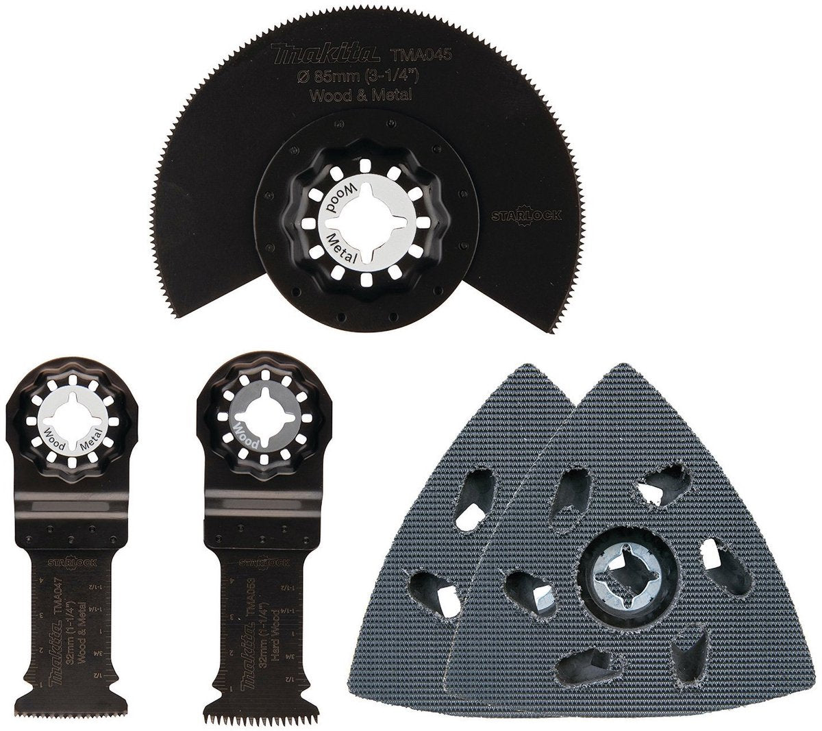 Makita Multifunktions-Zimmereiwerkzeug-Set 5-teilig -...