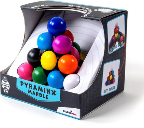 Aktuelle Spielzeuge, Pyraminx-Marmor, Gehirn-Puzzle