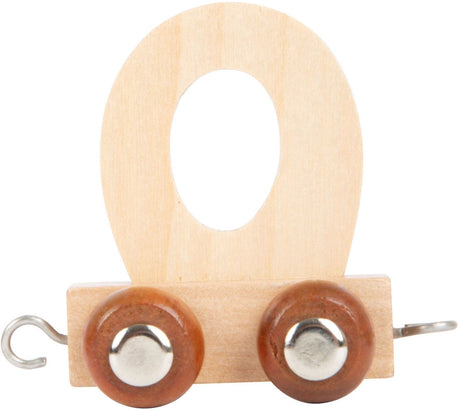 Small Foot - Buchstabenzug aus Holz - o - 12 Stück