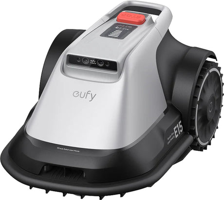 Eufy Rasenmäherroboter e15 solo – kabellos – ohne RTK – keine Signalprobleme – 5-Minuten-Einrichtung – automatische Kartierung bis zu 800 m2 – Hindernisvermeidung – Aufsitzkante – Steuerung per App