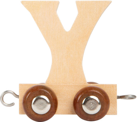 Small Foot - Buchstabenzug aus Holz - y - 12 Stück