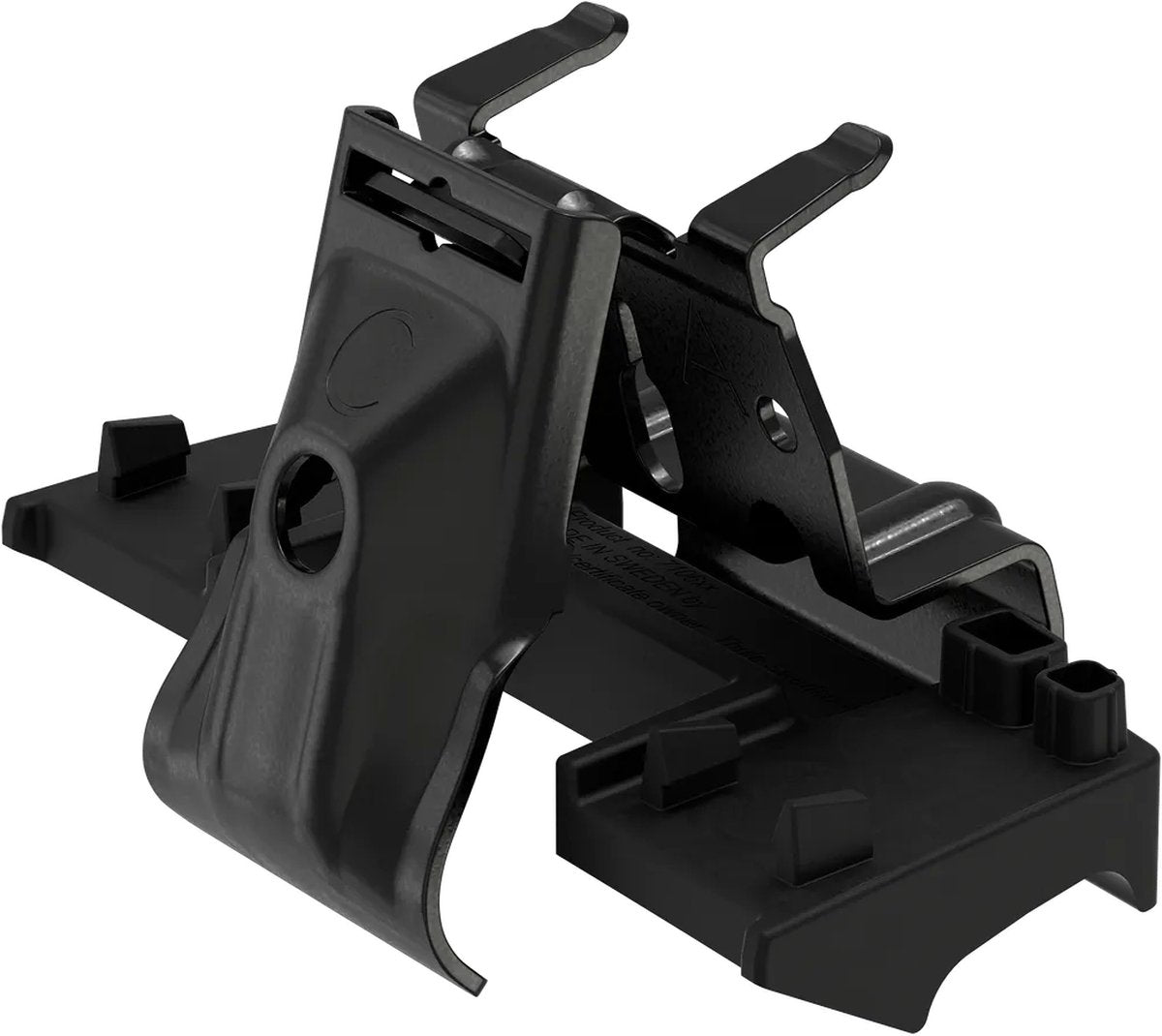 Thule Kit 186082 Flush Rail 4er-Pack Montageset für Dachträgersystem schwarz